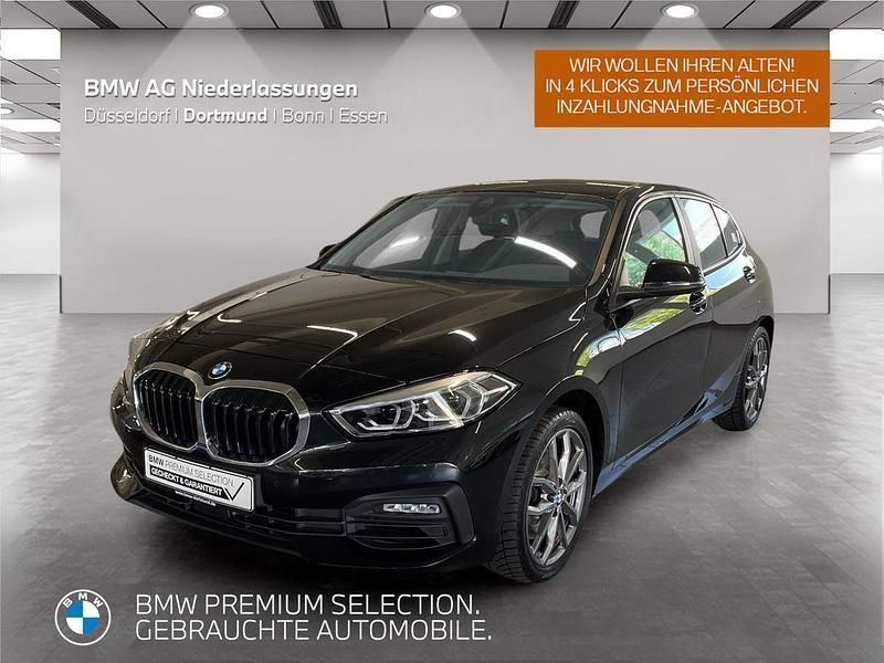 Schwarz Gebraucht 2023 BMW 120 Advantage Kleinwagen | 30.899 € (Teuer) - Bild 1/4