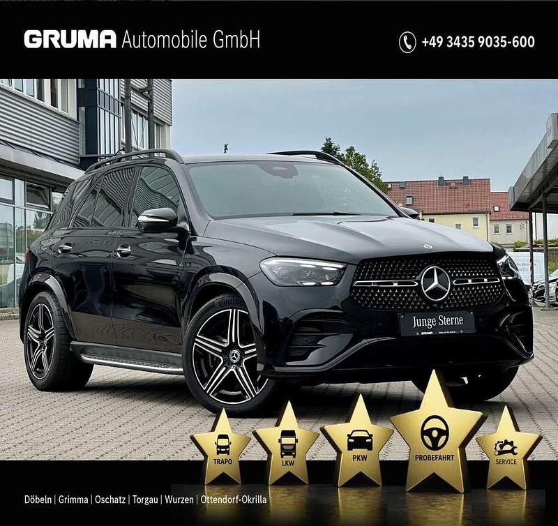 Lack obsidianschwarz Gebraucht 2023 Mercedes GLE580 AMG SUV | 96.990 € (Etwas zu teuer) - Bild 1/4