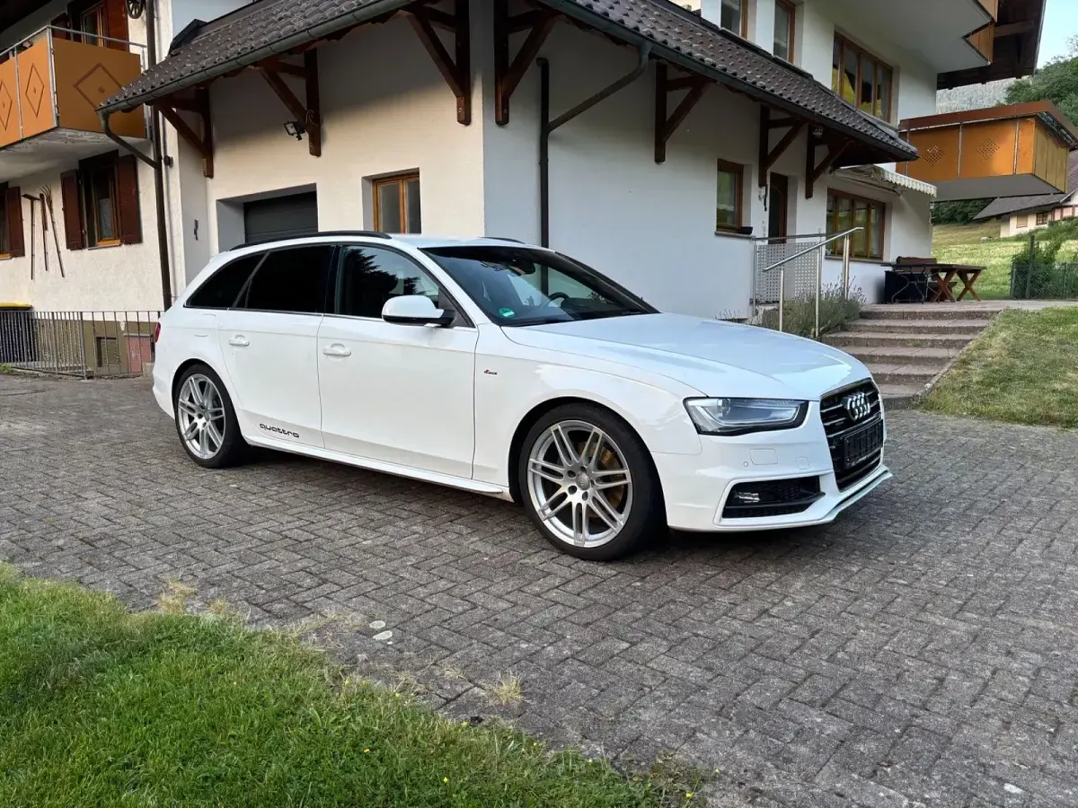 Gebraucht Audi A4 S-Line 224 PS (164 kW) 2014 Weiß Kombi