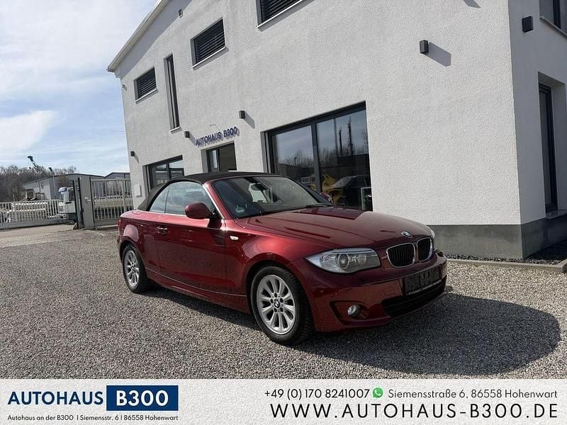 Gebraucht BMW 118 Cabriolet Efficient Dynamics 143 PS (105 kW) 2013 Rot Cabrio
