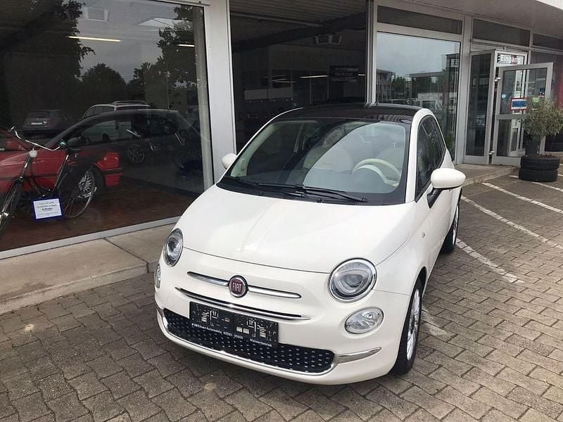 Weiß Gebraucht 2017 Fiat 500 Lounge Kleinwagen | 13.400 € (Etwas zu teuer) - Bild 1/4