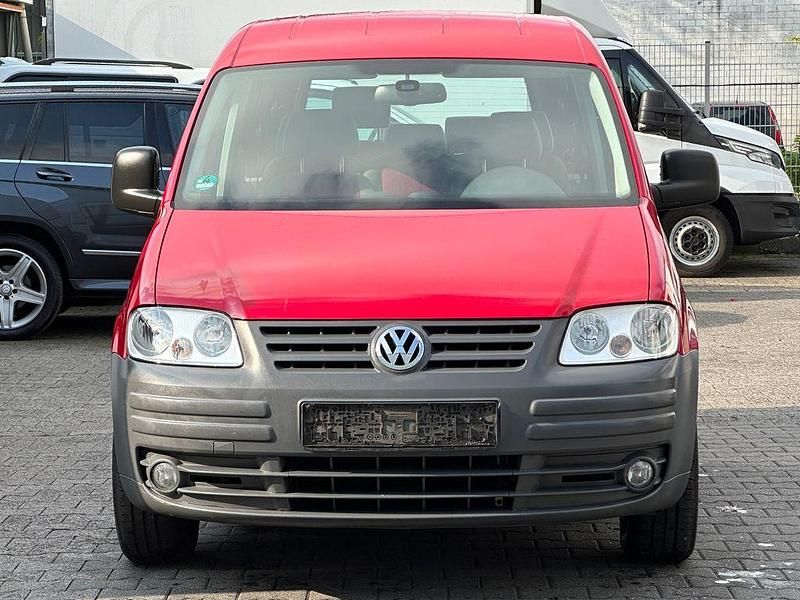 Gebraucht VW Caddy Team 80 PS (58 kW) 2008 Rot Van / Kleinbus