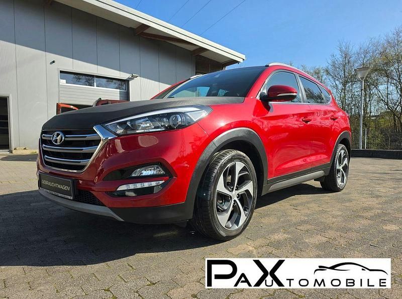 Gebraucht Hyundai Tucson Style 141 PS (103 kW) 2017 Rot SUV