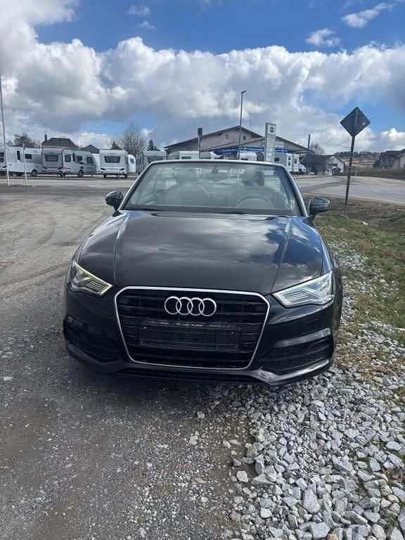 Gebraucht Audi Cabriolet S-Line 150 PS (110 kW) 2014 Schwarz Cabrio