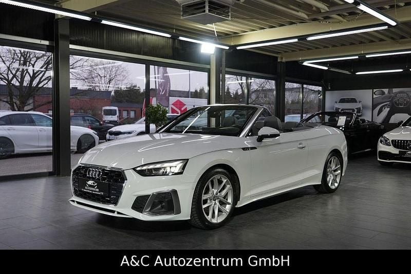 Weiß Gebraucht 2020 Audi A5 Cabriolet S-Line Cabrio | 34.990 € (Fairer Preis) - Bild 1/4