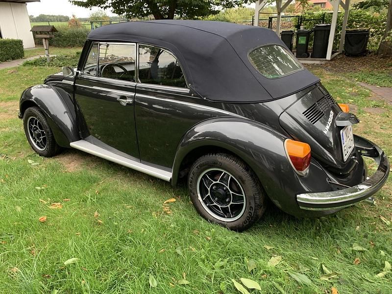 Schwarz Gebraucht 1977 VW Käfer Karmann Cabrio | 28.450 € - Bild 1/4