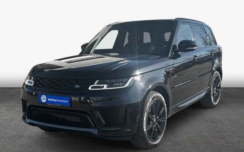 Schwarz Gebraucht 2020 Land Rover Range Rover Sport HSE SUV | 45.924 € (Superpreis) - Bild 1/4