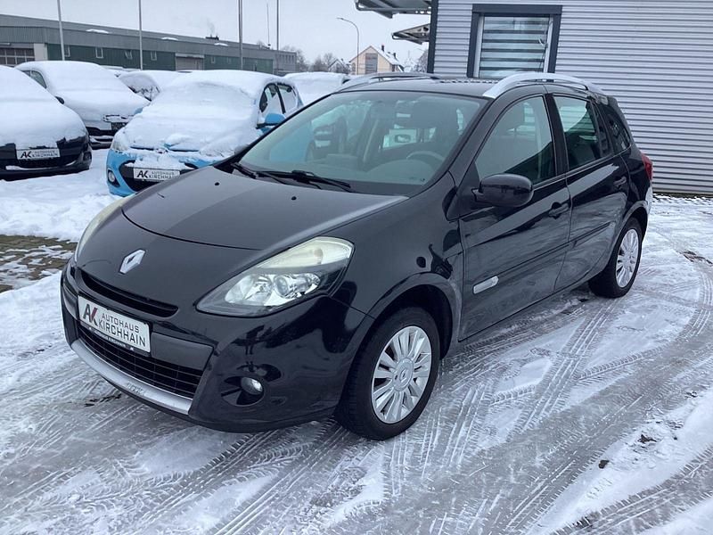 Gebraucht Renault Clio GrandTour Expression 75 PS (55 kW) 2009 Schwarz Kombi
