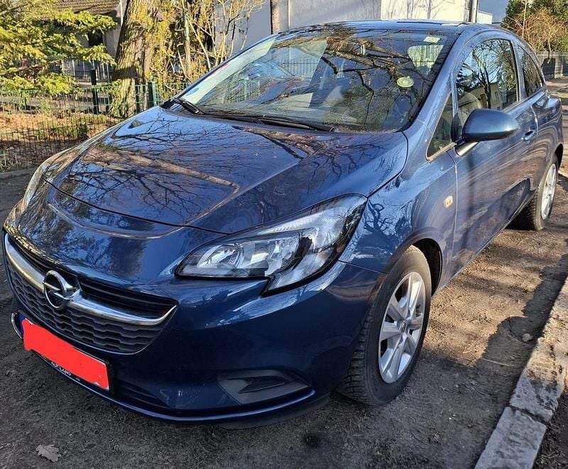 Blau Gebraucht 2015 Opel Corsa Innovation Limousine | 5.500 € (Guter Preis) - Bild 1/4
