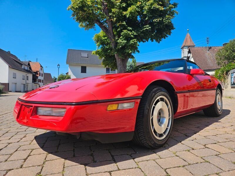 Rot Gebraucht 1984 Corvette C4 Cabrio | 17.500 € - Bild 1/4