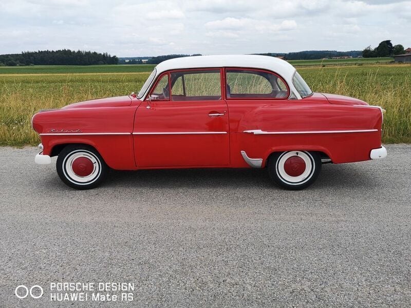 Rot Gebraucht 1955 Opel Olympia Coupé | 11.900 € - Bild 1/4