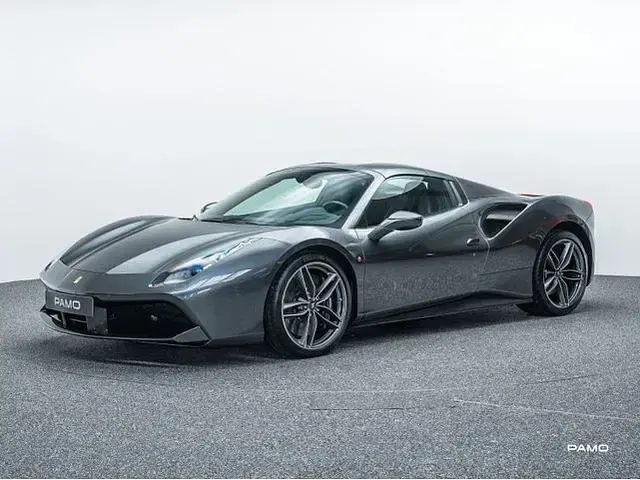 Second-hand Ferrari 488 670 CP (492 kW) 2017 Gri Cabrio