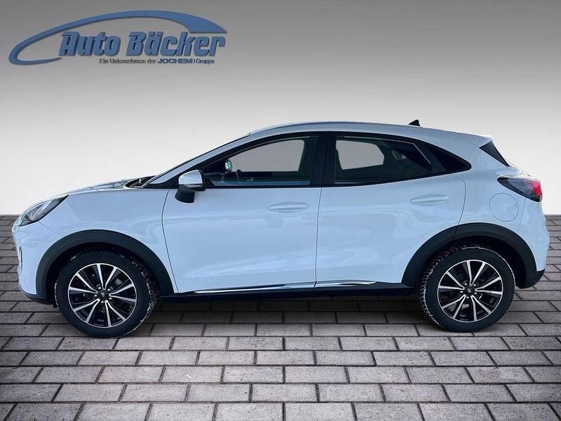 Gebraucht Ford Puma Titanium 125 PS (91 kW) 2021 Weiß SUV