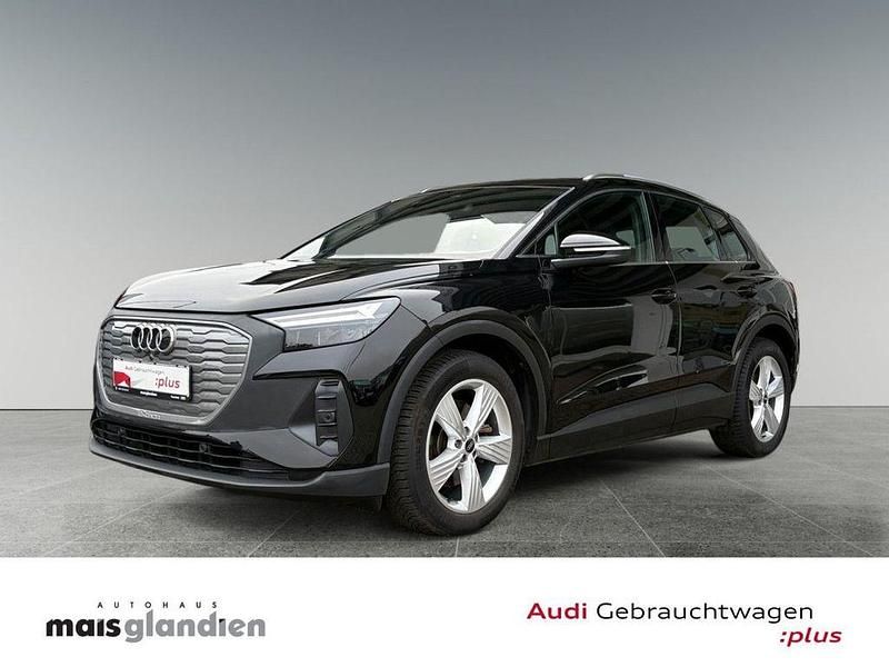 Mythosschwarz Gebraucht 2022 Audi Q4 e-tron Comfort SUV | 22.680 € (Guter Preis) - Bild 1/4