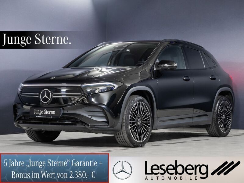 Kosmosschwarz Gebraucht 2023 Mercedes EQA350 AMG SUV | 40.980 € (Fairer Preis) - Bild 1/4