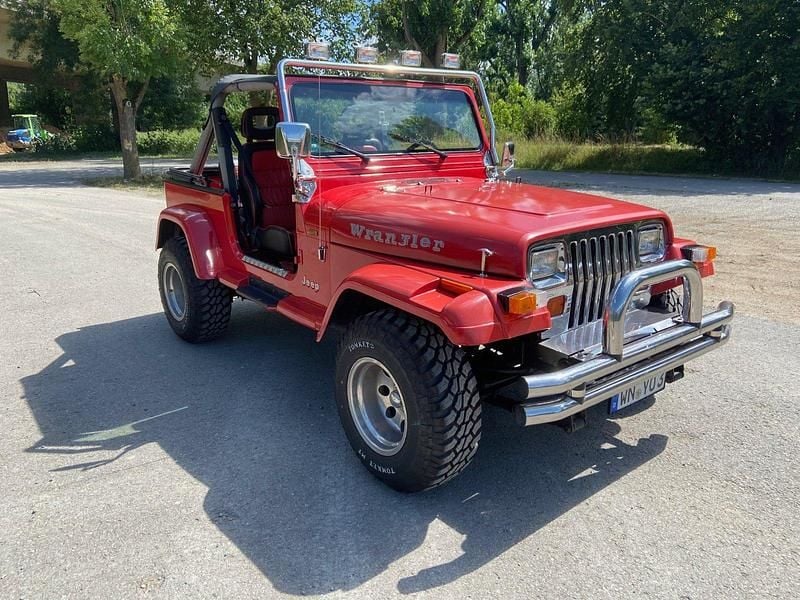 Rot Gebraucht 1991 Jeep Wrangler SUV | 16.400 € - Bild 1/4