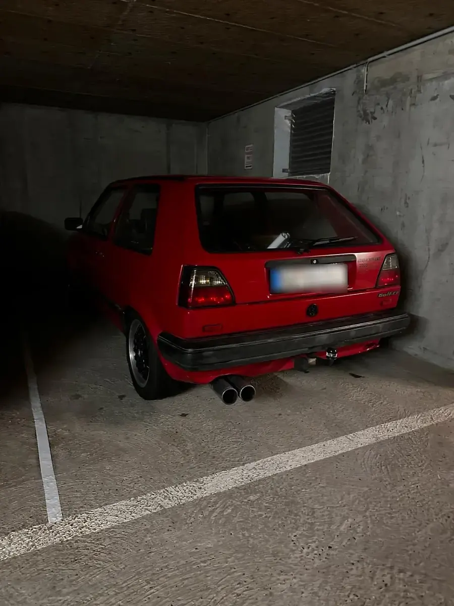 Gebraucht VW Golf II 70 PS (51 kW) 1990 Rot Kleinwagen