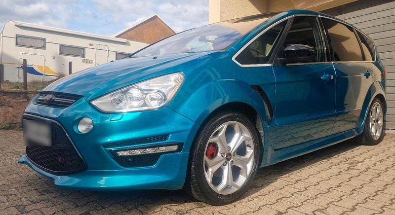 Gebraucht Ford S-MAX Titanium S 163 PS (119 kW) 2011 Blau Van / Kleinbus