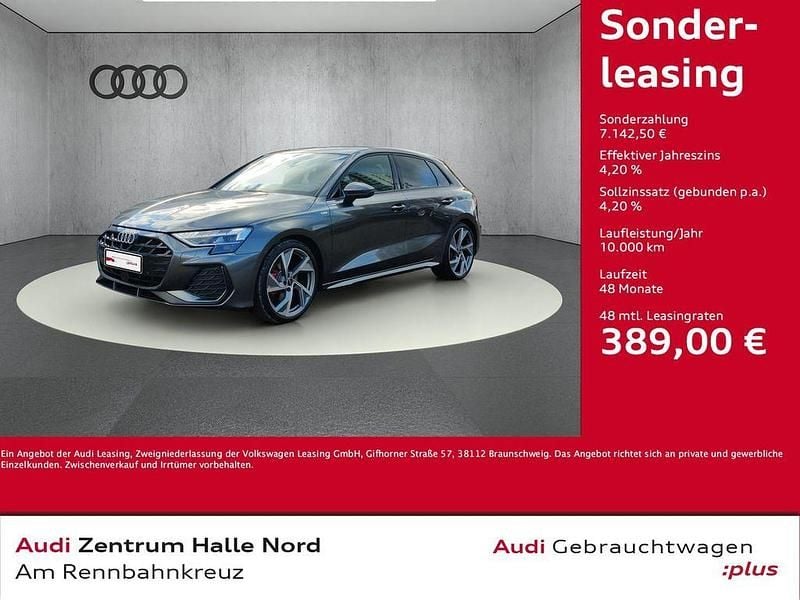 Grau Gebraucht 2025 Audi A3 S-Line Limousine | 46.980 € - Bild 1/4
