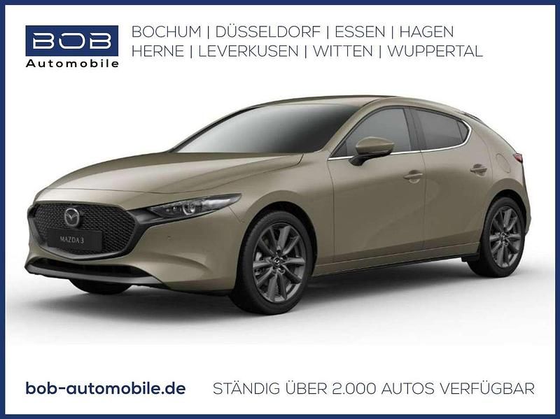 Zircon sand Neu 2025 Mazda 3 Exclusive Limousine | 31.610 € - Bild 1/3
