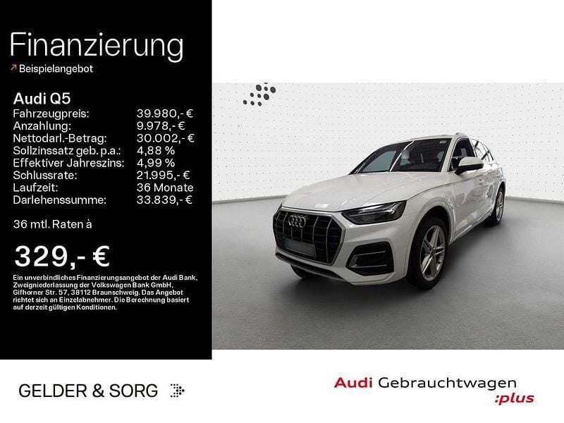 Ibisweiß Gebraucht 2021 Audi Q5 Ambiente SUV | 39.980 € (Guter Preis) - Bild 1/1
