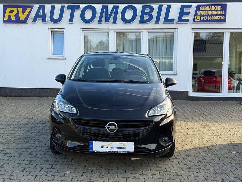 Schwarz Gebraucht 2018 Opel Corsa Color Edition Limousine | 7.490 € (Fairer Preis) - Bild 1/4