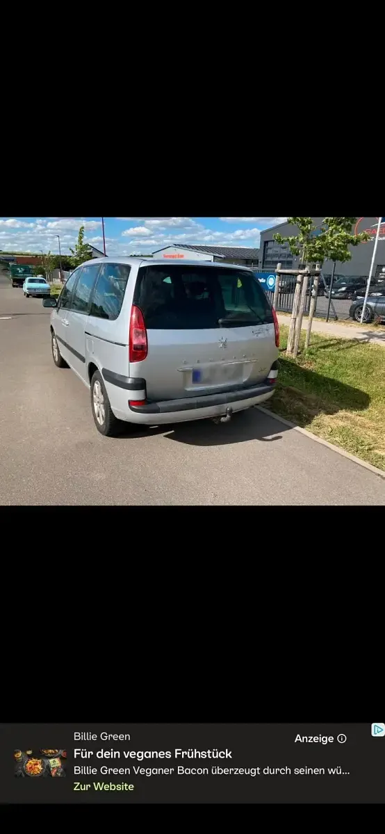 Gebraucht Peugeot 807 128 PS (94 kW) 2006 Silber Van / Kleinbus