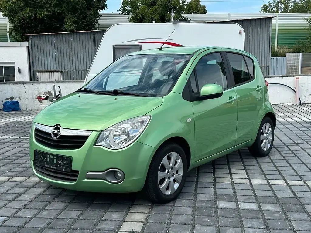 Gebraucht Opel Agila Edition 86 PS (63 kW) 2009 Grün Kleinwagen