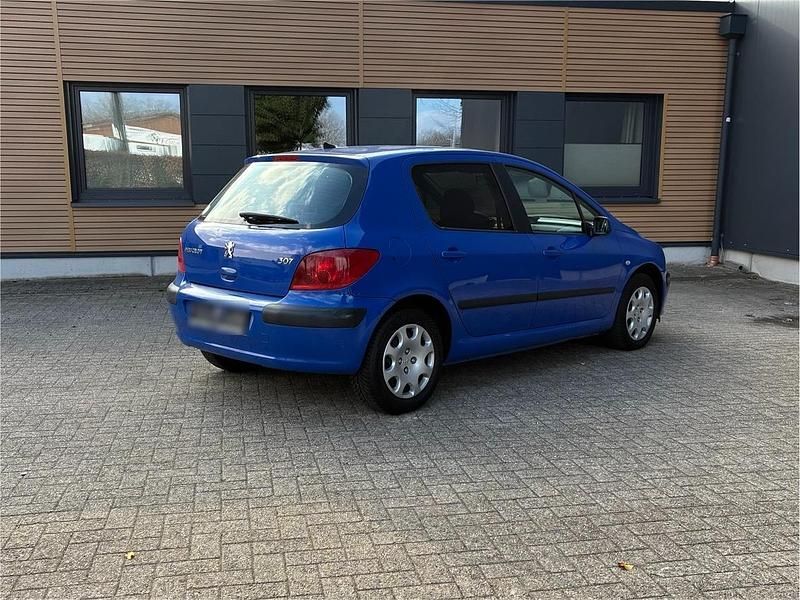Gebraucht Peugeot 307 109 PS (80 kW) 2002 Blau Kleinwagen