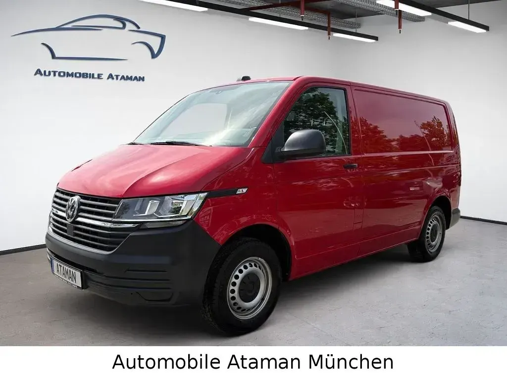 Second-hand VW Transporter 110 CP (80 kW) 2022 Roșu Van