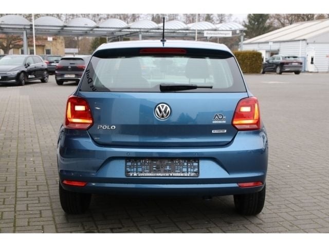 Gebraucht VW Polo Trendline 75 PS (55 kW) 2017 Blau Limousine