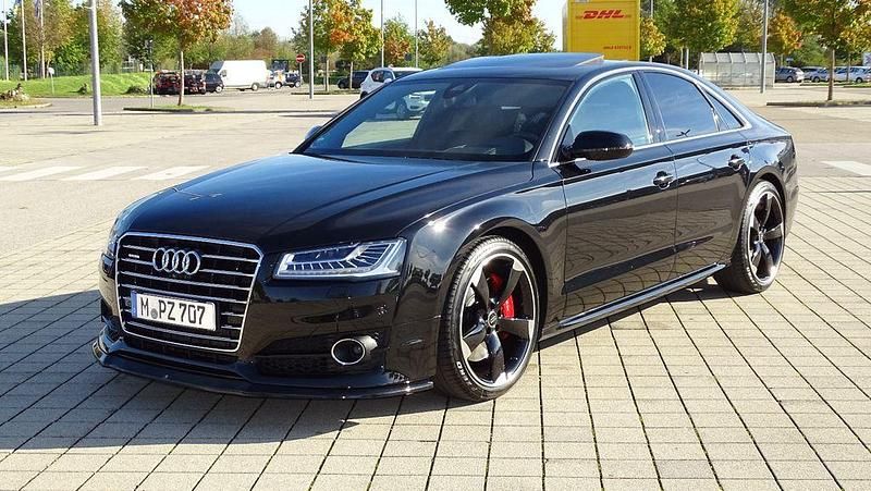 Schwarz Gebraucht 2016 Audi A8 Sport Limousine | 39.900 € - Bild 1/4