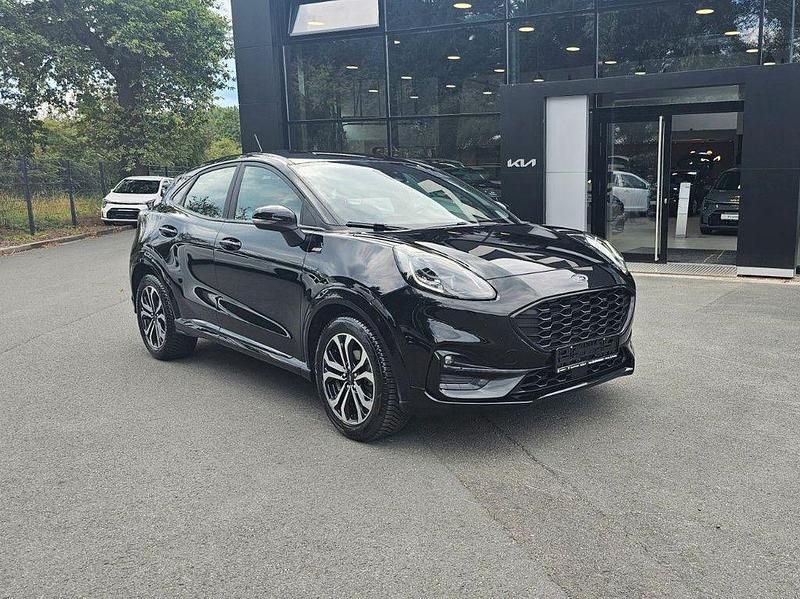 Schwarz Gebraucht 2023 Ford Puma Gen-E ST-Line SUV | 13.990 € - Bild 1/4