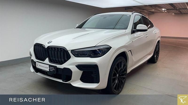 Alpinweiß uni Gebraucht 2021 BMW X6 Efficient Dynamics SUV | 62.799 € (Fairer Preis) - Bild 1/4