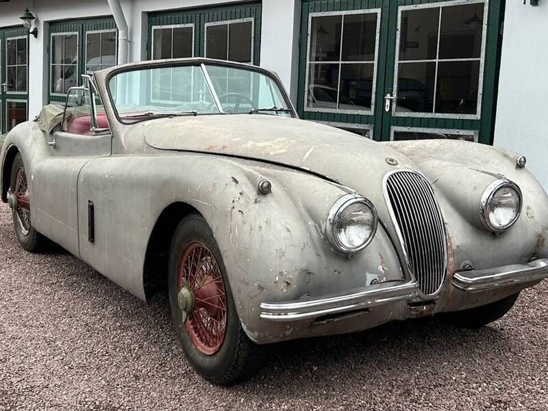 Silber Gebraucht 1950 Jaguar XK Cabrio | 55.000 € - Bild 1/4