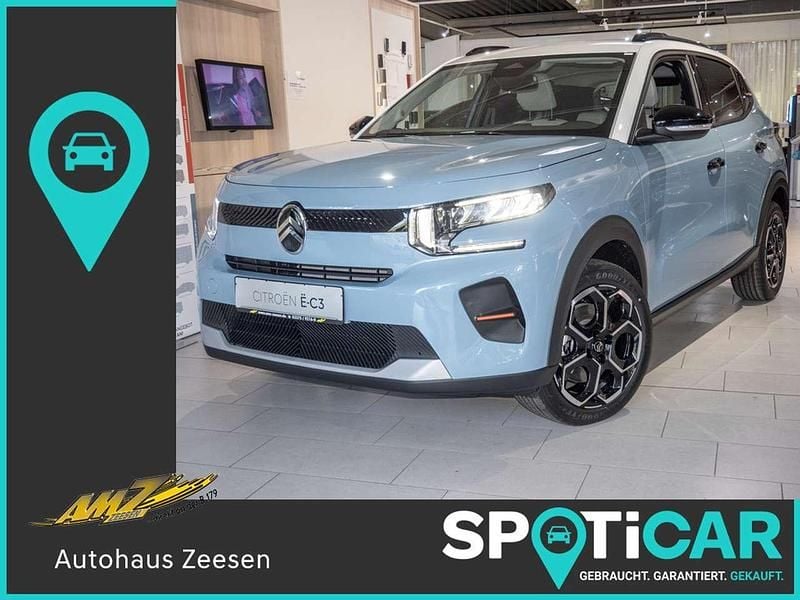 Montecarloblau (uni) Neu 2025 Citroën e-C3 Kleinwagen | 23.850 € (Superpreis) - Bild 1/4