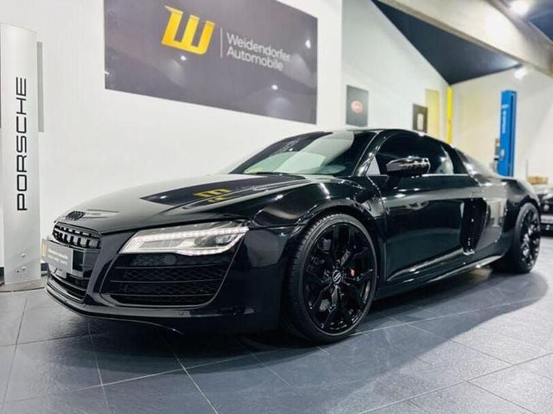 Pantherschwarz kristalleffekt Gebraucht 2013 Audi R8 Coupé Ambiente Coupé | 79.900 € - Bild 1/4