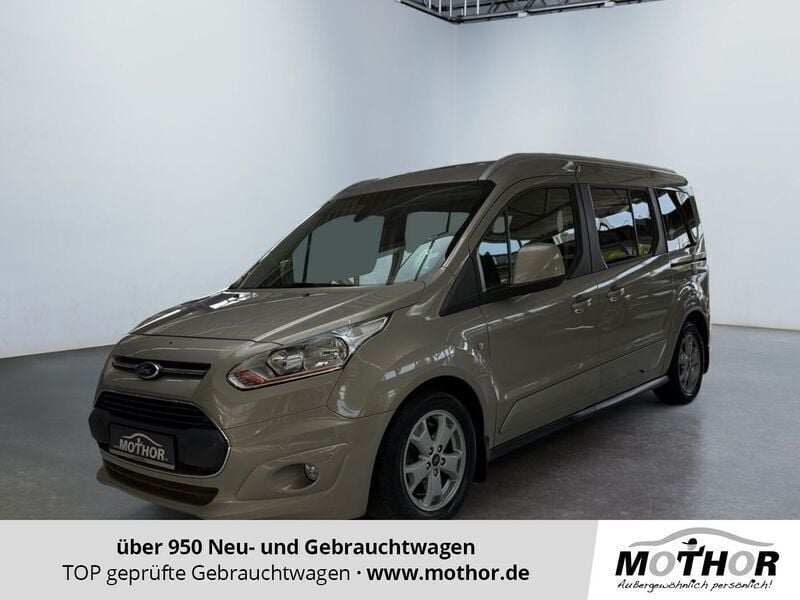 Titangrau Gebraucht 2015 Ford Grand Tourneo Connect Titanium Van / Kleinbus | 17.879 € (Fairer Preis) - Bild 1/4