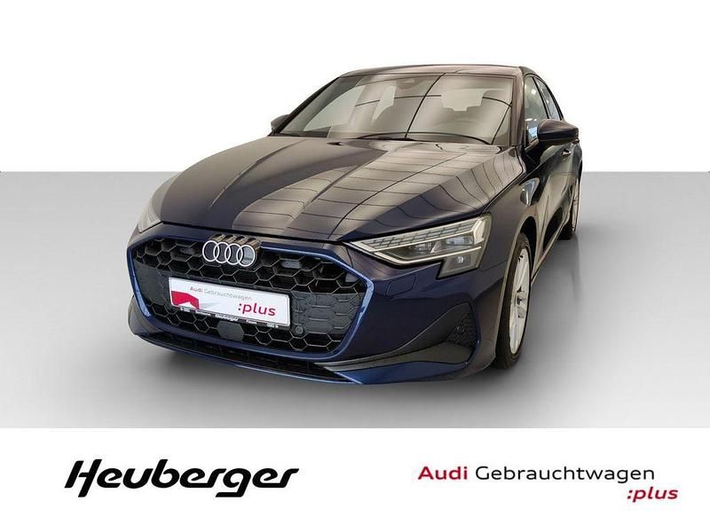 Navarrablau metallic Gebraucht 2024 Audi A3 Sportback Sport Limousine | 32.950 € (Superpreis) - Bild 1/4