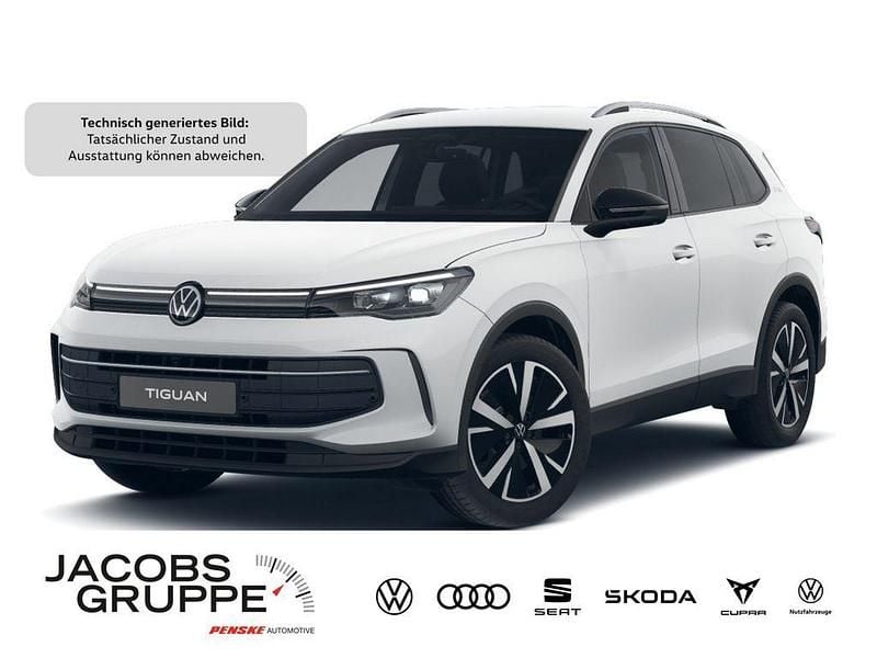 Weiß Gebraucht 2025 VW Tiguan Goal SUV | 39.880 € (Superpreis) - Bild 1/4