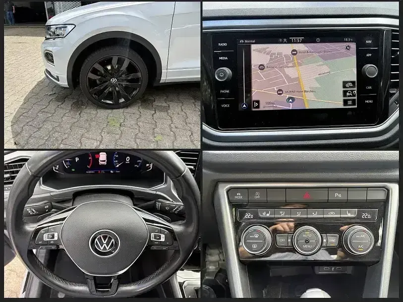 Gebraucht VW T-Roc Active 150 PS (110 kW) 2021 Weiss SUV