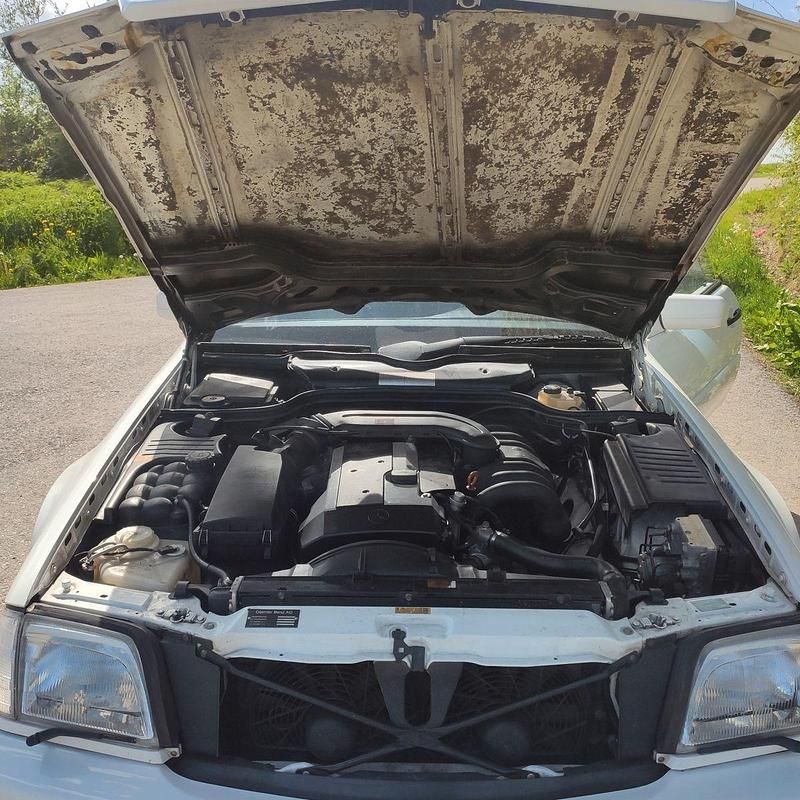 Gebraucht Mercedes SL320 231 PS (169 kW) 1996 Weiß Cabrio