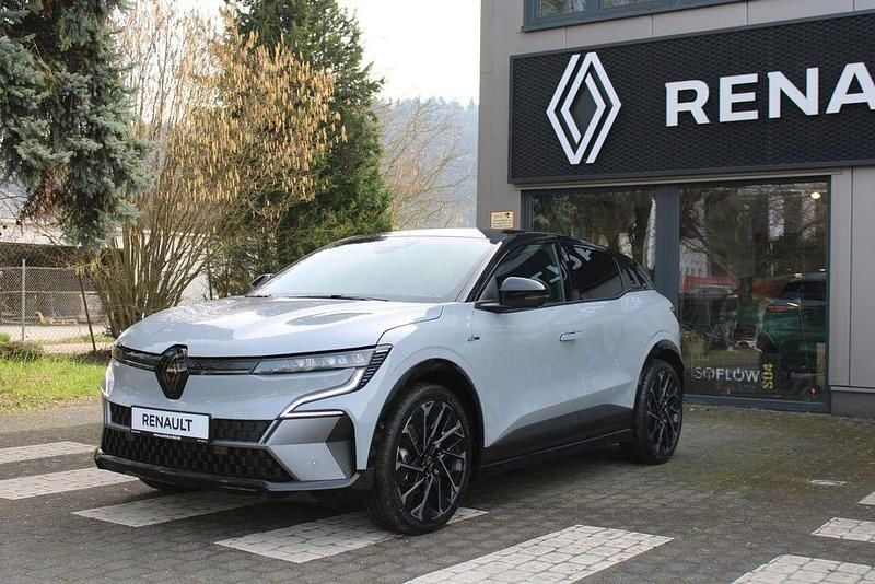 Neu Renault Megane E-Tech Esprit Alpine 160 kW (218 PS) 2026 Rafalegrau, black pearlschwa Limousine