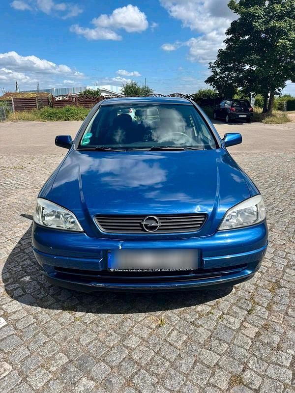 Blau Gebraucht 2002 Opel Astra Comfort Kombi | 800 € (Guter Preis) - Bild 1/4