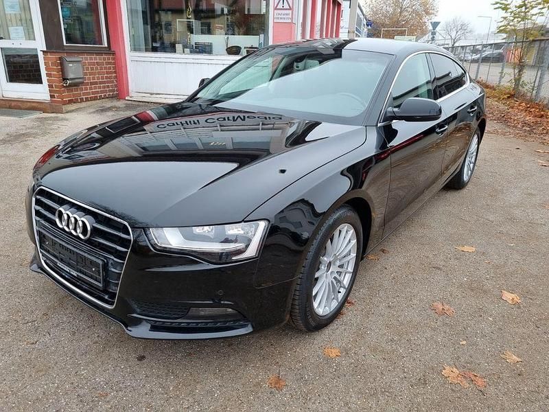 Schwarz Gebraucht 2015 Audi A5 Sportback Sport Kleinwagen | 12.900 € (Fairer Preis) - Bild 1/4