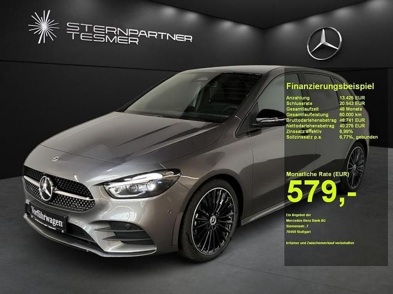 Mountaingrau Gebraucht 2023 Mercedes B220 AMG Van / Kleinbus | 37.950 € (Etwas zu teuer) - Bild 1/3