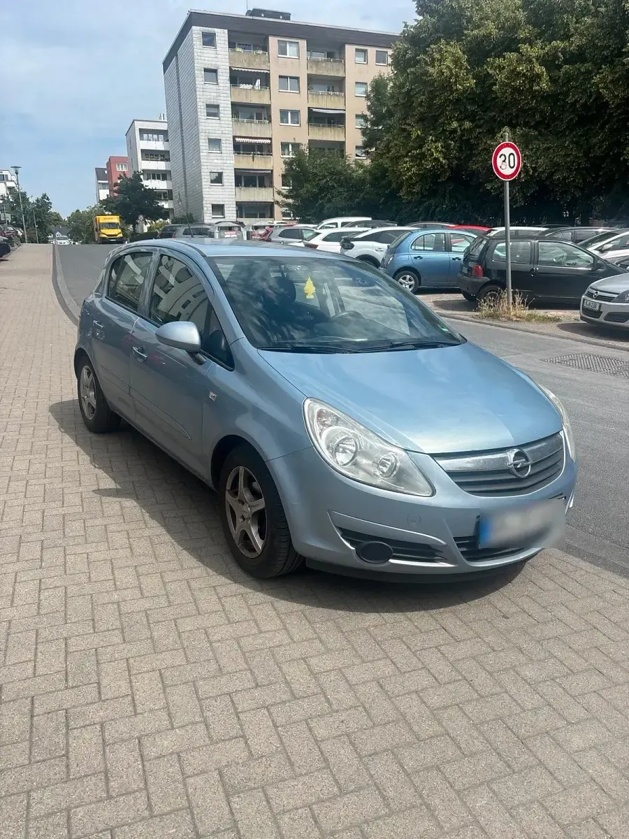 Gebraucht Opel Corsa 75 PS (55 kW) 2008 Blau Kleinwagen