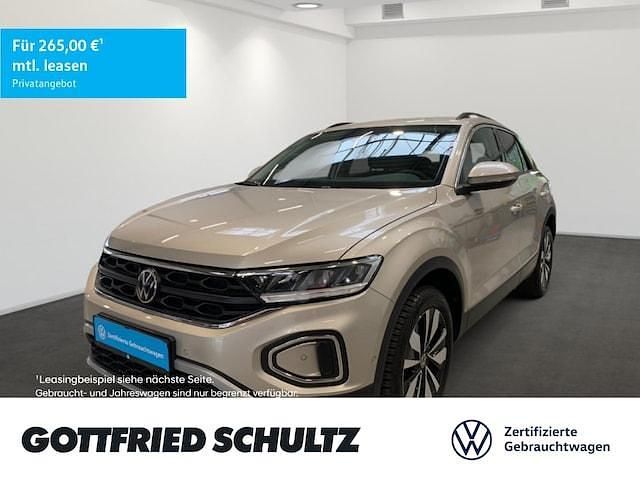 Ivory silver metallic Gebraucht 2024 VW T-Roc Move SUV | 25.950 € (Guter Preis) - Bild 1/3