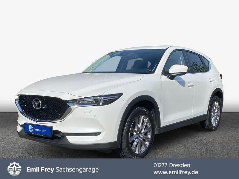 Satinweiß metallic Gebraucht 2019 Mazda CX-5 Kangei SUV | 22.940 € (Fairer Preis) - Bild 1/4