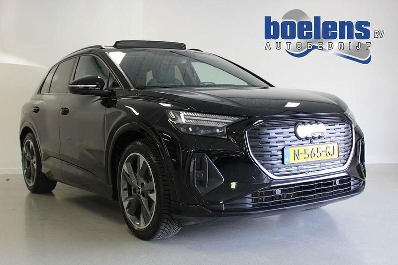 Schwarz Gebraucht 2021 Audi Q4 e-tron Competition SUV | 23.949 € (Superpreis) - Bild 1/2